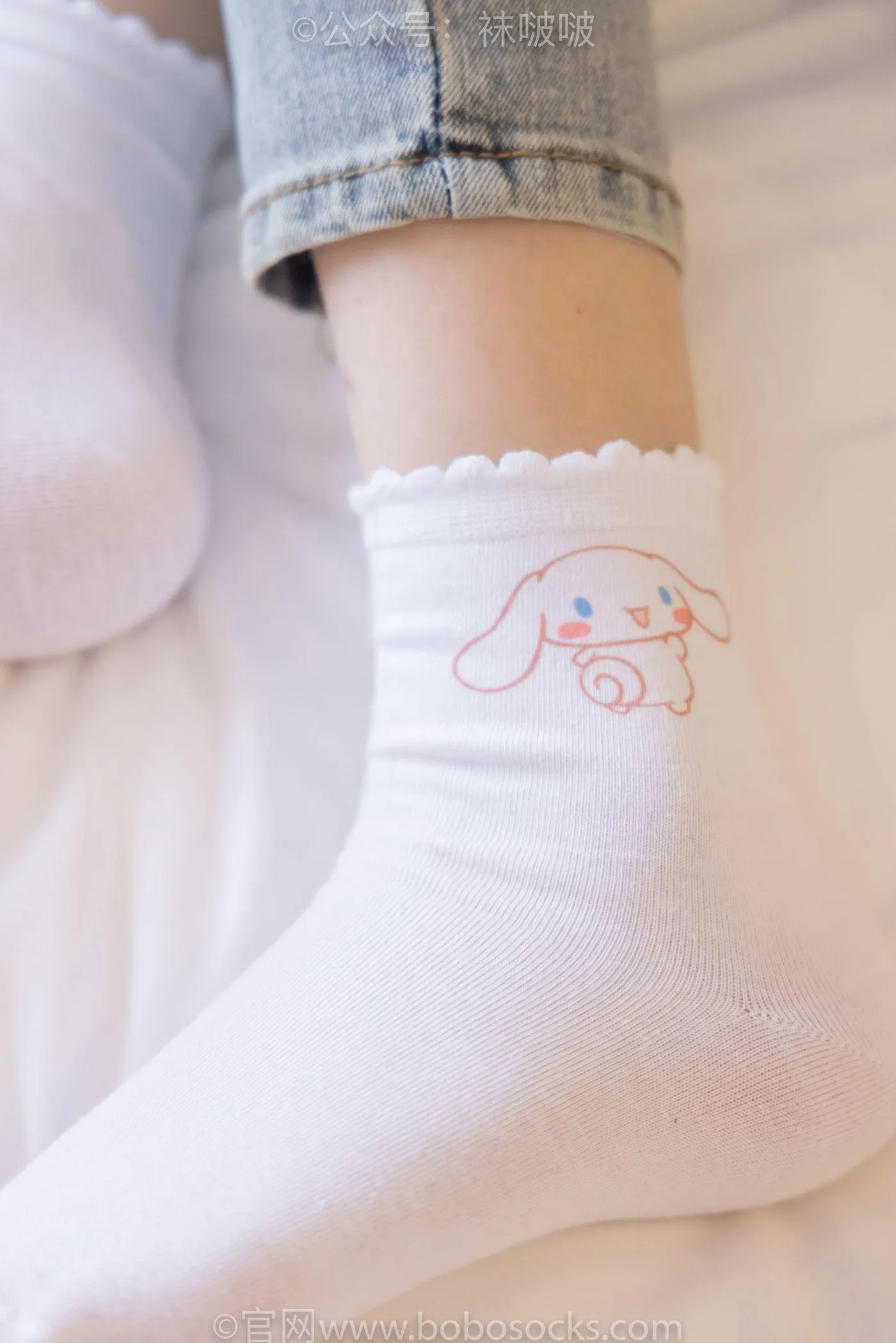 [BoBoSocks袜啵啵]NO.050 小甜豆-高跟长靴、白棉袜 [175P]插图7